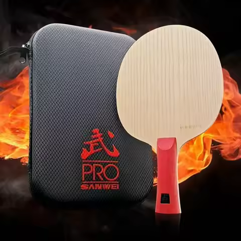 SANWEI V5 Pro Black Lable Table Tennis Blade 7-ply Pure Wood OFF+ Ping Pong Blade Offensive Attack w