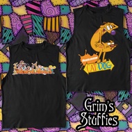 '90s Cartoons Muscle Tee + Nickelodeon Muscle Shirt, Aaahh Real Monsters