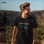 Toyota land cruiser fj40 dashboard modified autowear premium landcruiser t-shirt