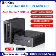 GMKtec K8 Plus Mini PC Ryzen7 8845HS DDR5 5600MHz PCIe4.0 NVMe SSD Oculink Desktop Gaming Computer