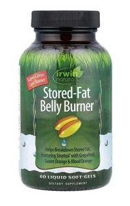 Irwin Naturals Stored-Fat Belly Burner 60 Liquid Soft-Gels