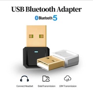 Bluetooth 5.0 USB Adapter Transmitter for PC Fit for Bluetooth 5.0