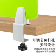 Aluminum Alloy Screen Clip Perforation-Free Adjustable Desktop Mobile Clip Glass Fixed Wooden Board 