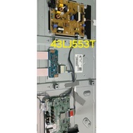 LG TV circuit board 43LJ550T, 43LJ553T, 49LJ550T, 49LJ553T, wifi, stand