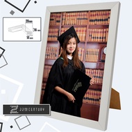 Fiber Wood 8R 10R 12R A4 A3 Photo Frame | Picture Frame | Premium Quality | Matte White Photo Frame 