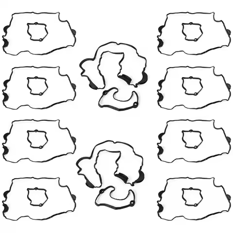 10Sets (20PCS) Repair For BMW X1 X3 E82 E83 E88 320i 318i 520i 2.0L N46 Engine Valve Cover Gasket 11