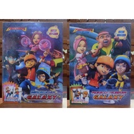 Boboiboy Galaxy Frame Coloring - Children's Activity Book Frame Coloring Exploring And Galaxy Protective Forces Coloring
