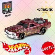 MERAH Hot Wheels Custom 71 El Camino Dark Red HW Tampo Api HW Dream Garage