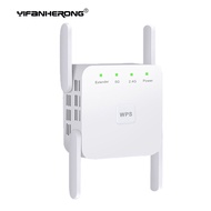 5G Wifi Repeater 5Ghz Wifi Extender 1200Mbps Wifi Amplifier 5 Ghz Wi fi Repeater Router Booster 2.4G 5G Wi-Fi Signal Ext