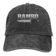 YANXING Rambo Action War Stallone Movie Series Survival Knife Summer Unisex Baseball Cap 100% Cotton