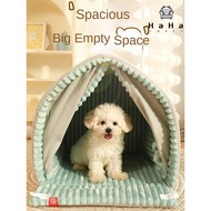 Pet Tent Kennel Winter Warm Small Dog House Closed Pet Winter Dog Bed Cat Nest Four Seasons Universal Dog House