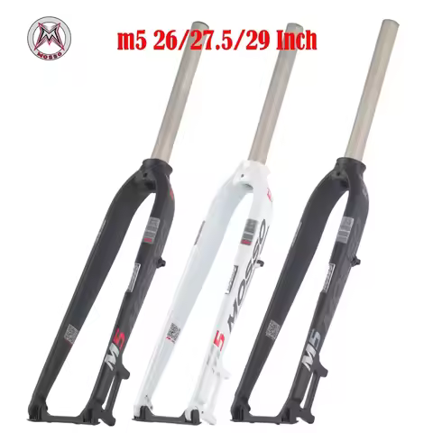 26/27.5/29ER MOSSO M5 Mountain Mtb Bike Frame Fork Suspension Bicycle Fork Rigid 7005 Aluminum Alloy