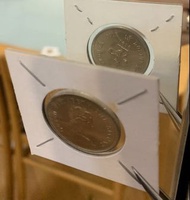 私人珍蔵 真錯體 完美180度大背旋幣 1979年香港壹圓 error coin 包順豐快遞