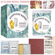 Baby Keepsake Hand Casting Kit DIY Plaster Statue Molding Kit 3D Hand Print Mold Powder Casting Kit