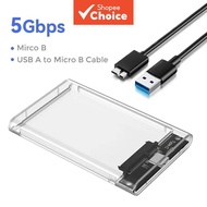 HDD 2.5 Inch Case USB3.0 to SATA HDD Enclosure External for PC UASP Laptop hard disk reader