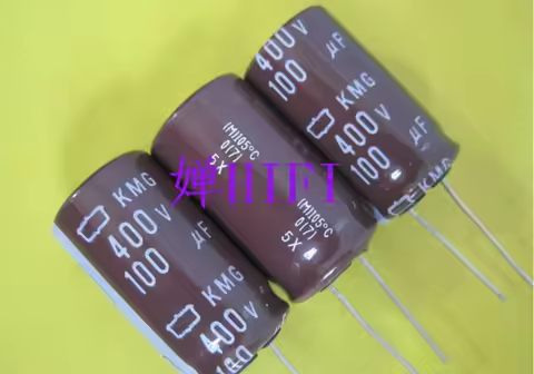 50pcs/lot Original JAPAN NIPPON KMG series 105C high frequency capacitor aluminum electrolytic capac