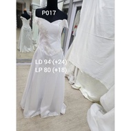 PJT GAUN PENGANTIN / WEDDING GOWN PRELOVED /GAUN PESTA/BRIDE