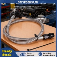22200 Transmission Dipstick Tube Tool Aluminum Braided Engine Oil Dipstick Automatic Transmission Lo