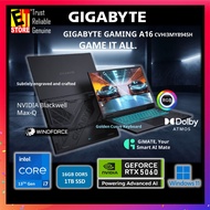 GIGABYTE Laptop GAMING A16 AI Gaming (I7-13620H /16GB /1TB/ 8GB NVIDIA RTX5060/16" WUXGA 165Hz/RGB /
