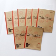 Exercise Book/80 pages Single Line/Exercise Book/One Line Notebook/4 Lines Notebook UNIPAPER/80 PAGE