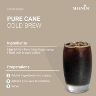 MONIN PREMIUM SYRUP PURE CANE SUGAR 700ML