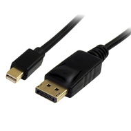2m (6ft) Mini DisplayPort to DisplayPort 1.2 Cable - 4K x 2K UHD Mini DisplayPort to DisplayPort Ada