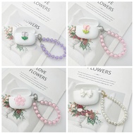 flower cover For QCY C50/C50S /HT19 HT10 T10/T10 Pro/T11/T8/T8S/Pro T17 Case Silicone Earphone cover
