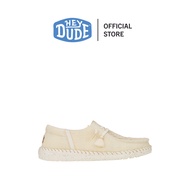 HEYDUDE รองเท้าลำลองผู้หญิง WENDY FUNK COAST JUTE รุ่น HD 43182-0LA - EGRET