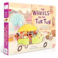 Milu The Wheels On The Tuk กระดานคลาสสิก Booksปีเด็กวัยหัดเดินสมุดวาดภาพระบายสีสำหรับเด็ก Board Book