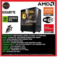 Gaming PC Desktop AMD Ryzen 5 8400F/16GB/32GB/512GB SSD/1TB SSD/RTX5060TI 8GB/600W/WIFI