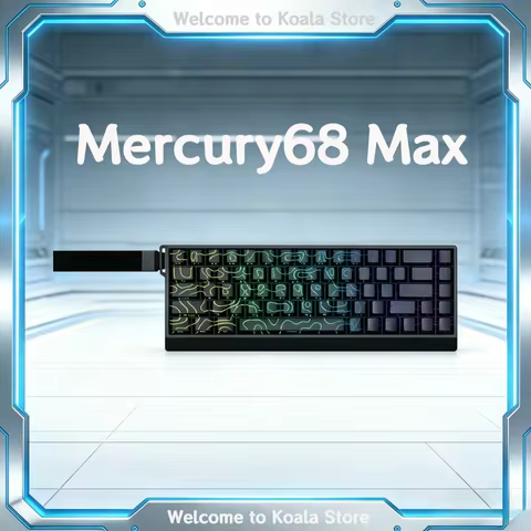 IROK Carotmas Mercury68 Magnetic Switch Mechanical Keyboard 8000Hz Wired Low Delay RT0.004mm Gaming 