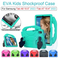 For Samsung Tab A8 10.5inch 2022 X200 X205 Tab A7 10.4inch T500 T505 Kids Eva Shockproof Stand Case Cover