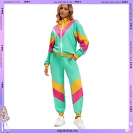 Kids Retro Disco Costume – 70s/80s Hippie Tracksuit Outfit for Halloween & Party