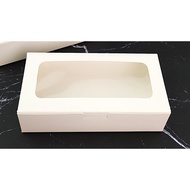 yourpack- (WB51 & KB51 )กล่องเบเกอรี่ กระดาษคราฟท์และสีขาว ฟู้ดเกรด ใส่บราวนี่ ขนาด 6.5 x 13 x 3.5 ซ