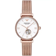 EMPORIO ARMANI AR60063 ROSE GOLD STAINLESS STEEL WOMEN WATCH