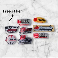 BTECH GARAGE STICKER BONUS