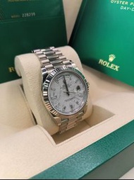全新 Day-Date 40 ROLEX 勞力士 228239-0055 鑲鑽隕石錶面