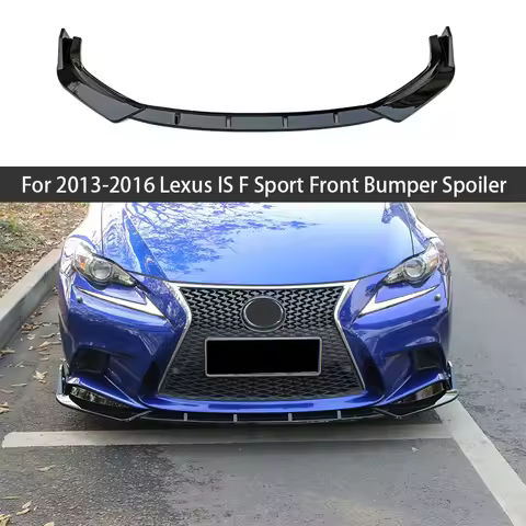 For 2013-2016 Lexus IS F Sport IS250 IS350 IS300 Bodykit Car Front Bumper Splitter Lip Chin Spoiler 