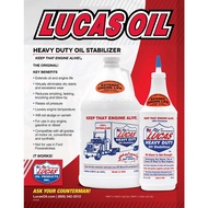 Lucas Oil Heavy Duty Engine Oil Additive Oil Stabilizer Engine oil Treatment