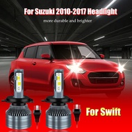 หลอดไฟตัดหมอกสำหรับ Suzuki Swift H4ไฟหน้ารถ LED ไฟหน้ารถมอเตอร์ไซค์แบบ LED 2ชิ้น4300K 6000K Xpower R