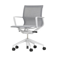 北歐櫥窗/Vitra Physix 翩然有序 工作椅(淺灰 FleeceNet 布料、灰白色框架)