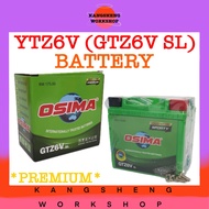 OSIMA BATTERY "GEL" (PREMIUM) - (YTZ6V) (GTZ6V SL) (RS150 V1 V2/RSX150/VARIO160/ADV160) RS 150R/VARI
