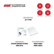 OSK CABIN FILTER for SUZUKI GRAND VITARA 2005-2014 95861-64J10