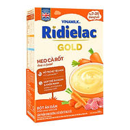 Bột Ăn Dặm Vinamilk Ridielac Gold Heo Cà Rốt (200g / Hộp Giấy)