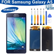 จอ LCD สำหรับ Samsung Galaxy A5 2015 A500FU A500F A500 A500M อะไหล่หน้าจอสัมผัสจอแสดงผล Digitizer