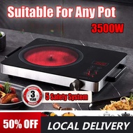 3500W Ceramic Infrared Multifunction Cooker Touchscreen Ceramic Infrared Cooker | Dapur Seramik Infr