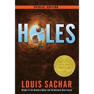【免運】書 Holes別有洞天 洞 紐伯瑞獎小說 Louis Sachar少年兒童故事書 正版進口原版書籍