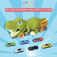 IQ KAO Car Swallow Dinosaur Car Toy, Super Huge for Children Comes with 6 High Quality Alloy Childre
