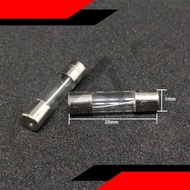 2pcs glass fuse 10 amp 220v 230v 250v 5*20 5*20mm 10000ma 10A AVR f10a Fast Fuse Glass motorcycle PC