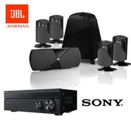 SONY STR-DH790 環繞擴大機 + 美國 JBL Cinema300  5.1聲道家庭劇院